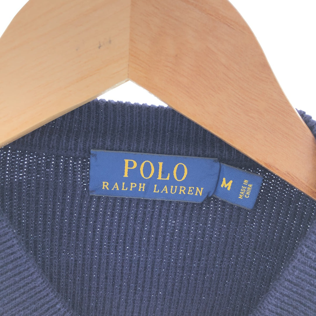 Ralph Lauren POLO RALPH LAUREN Striped Pattern Cotton Knit Sweater Women's L /taa001735