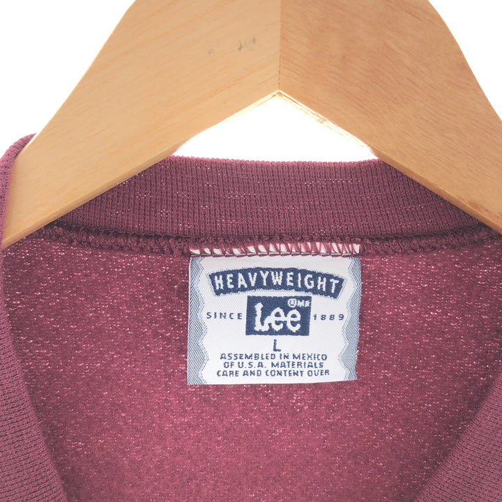 90'S Lee sweatshirt, men's L, vintage /taa001778