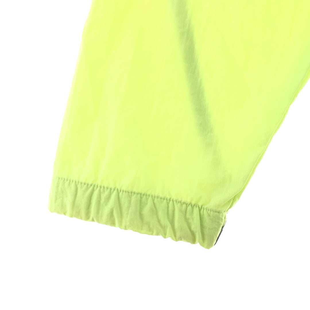 90'S Nike Silver Tag Half Zip Nylon Pullover Men's L Vintage /taa001826