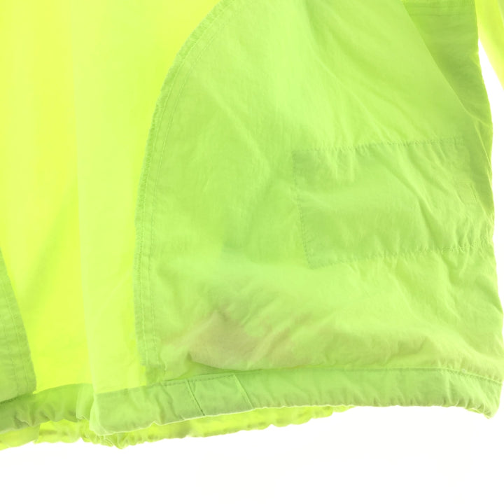 90'S Nike Silver Tag Half Zip Nylon Pullover Men's L Vintage /taa001826