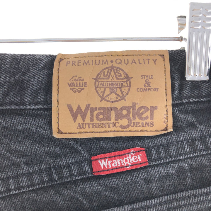 90'S Wrangler Black Denim Pants Made in USA Men's W33 Vintage /taa001985