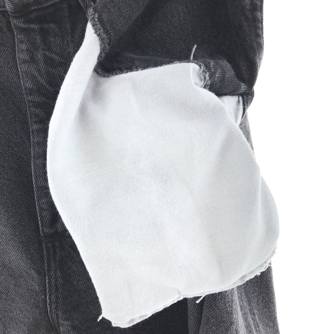 90'S Wrangler Black Denim Pants Made in USA Men's W33 Vintage /taa001985