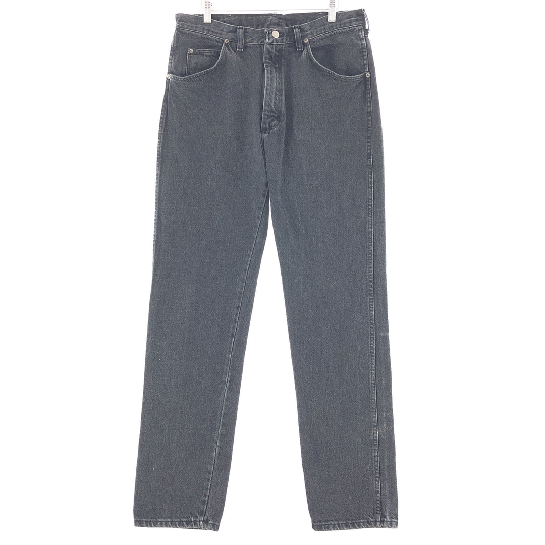 90'S Wrangler Black Jeans Denim Pants Made in USA Men's W34 Vintage /taa002009