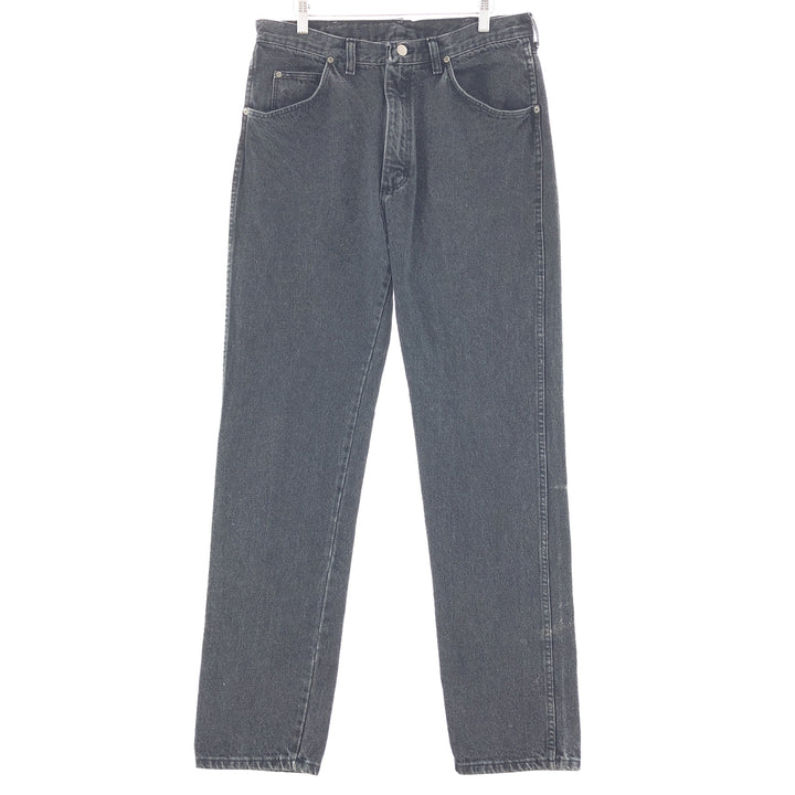 90'S Wrangler Black Jeans Denim Pants Made in USA Men's W34 Vintage /taa002009