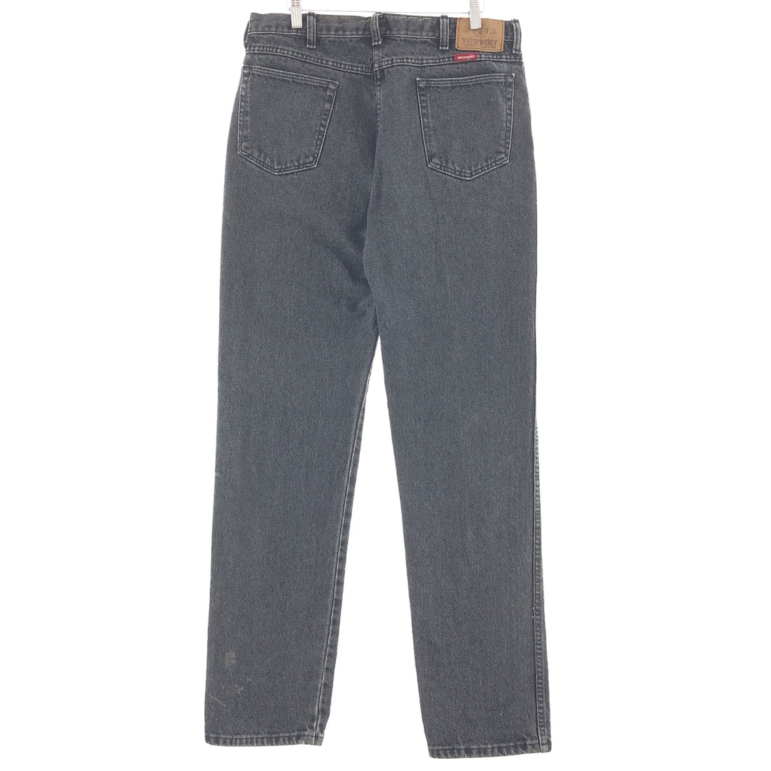 90'S Wrangler Black Jeans Denim Pants Made in USA Men's W34 Vintage /taa002009