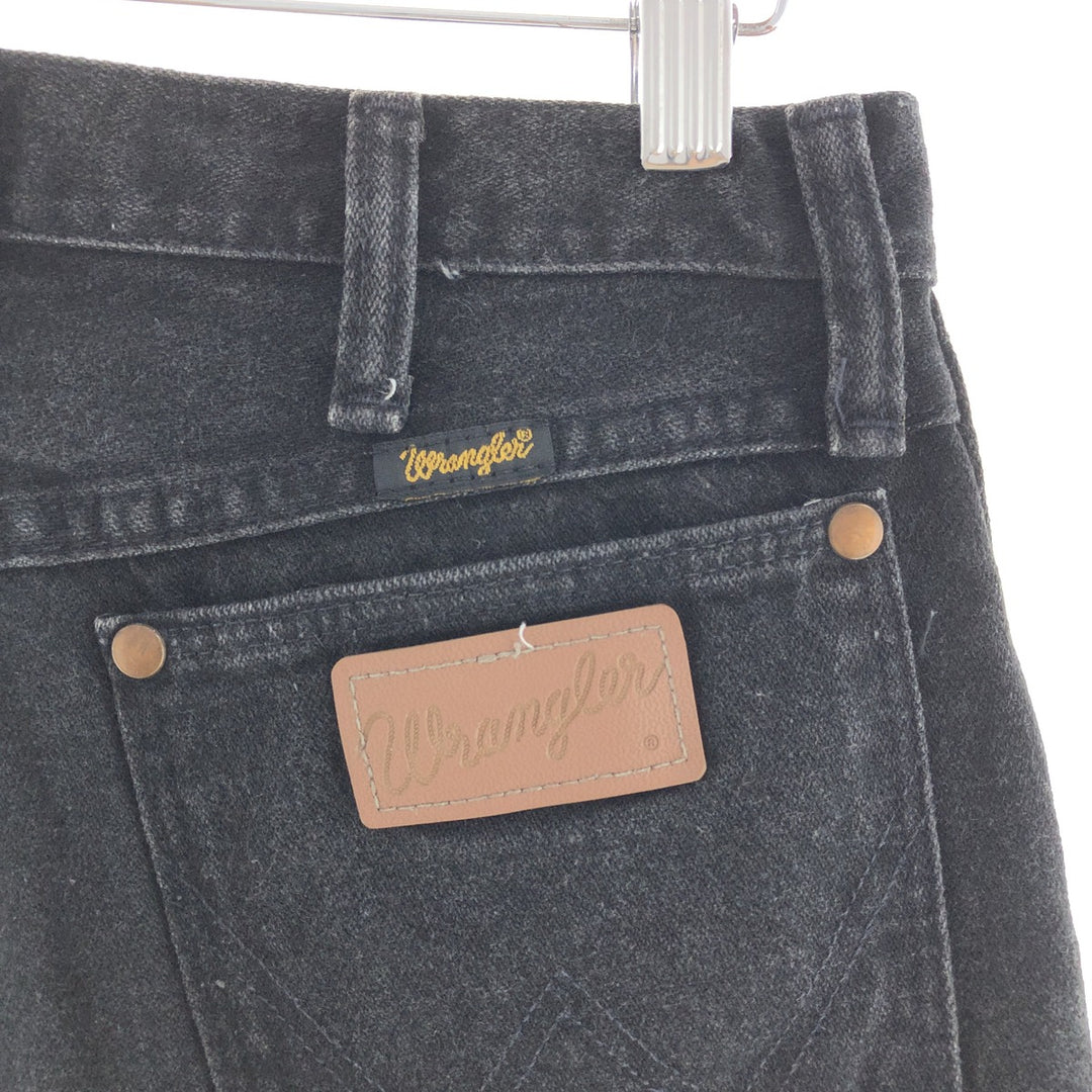 90'S Wrangler Black Jeans Denim Pants Made in USA Women's L (w28) Vintage /taa002048