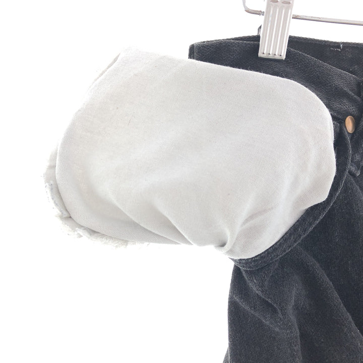 Wrangler Black Jeans Straight Denim Pants Made in USA Men's W30 /taa002100