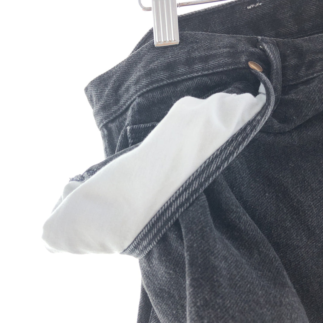 Wrangler Black Jeans Denim Pants Made in USA Men's W36 /taa002136