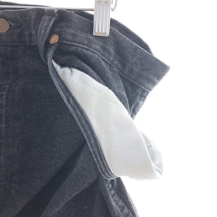 Wrangler Black Jeans Denim Pants Made in USA Men's W36 /taa002136