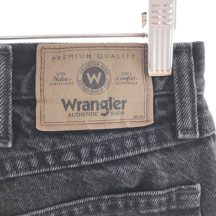 Wrangler Black Jeans Denim Pants Men's W35 /taa002182