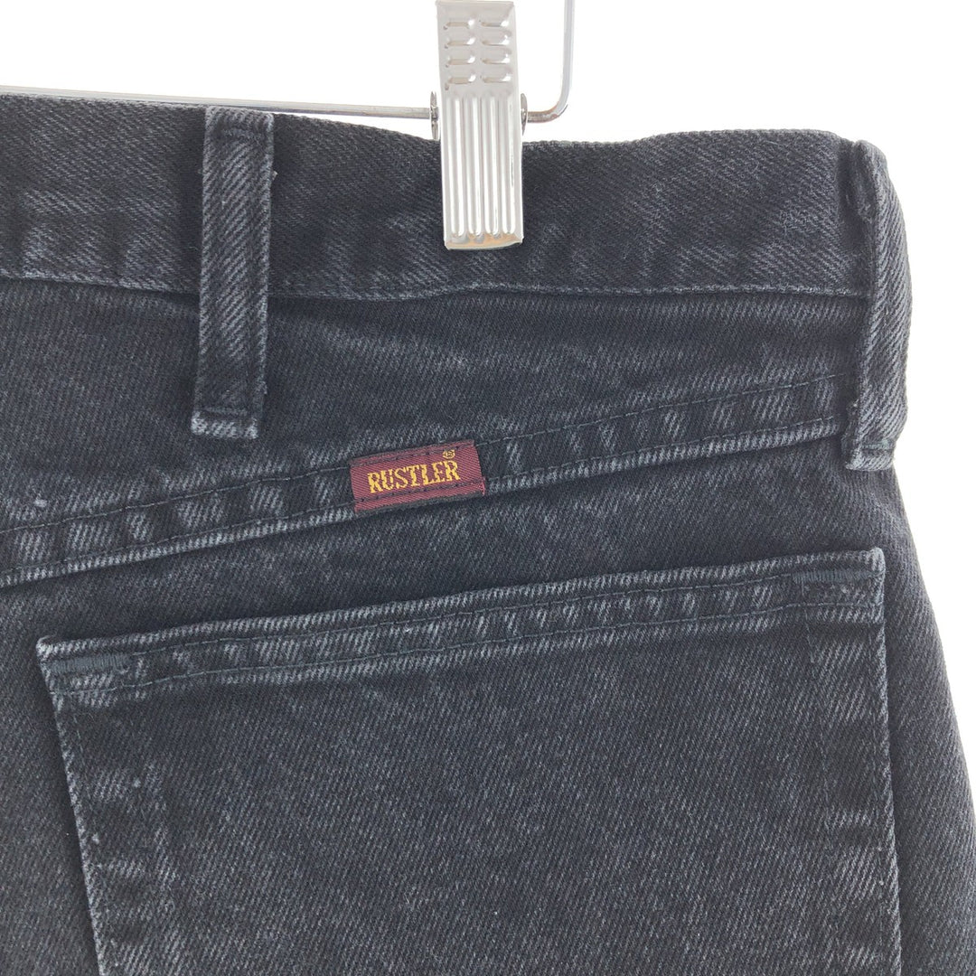 RUSTLER Black denim pants for men w36 /taa002239