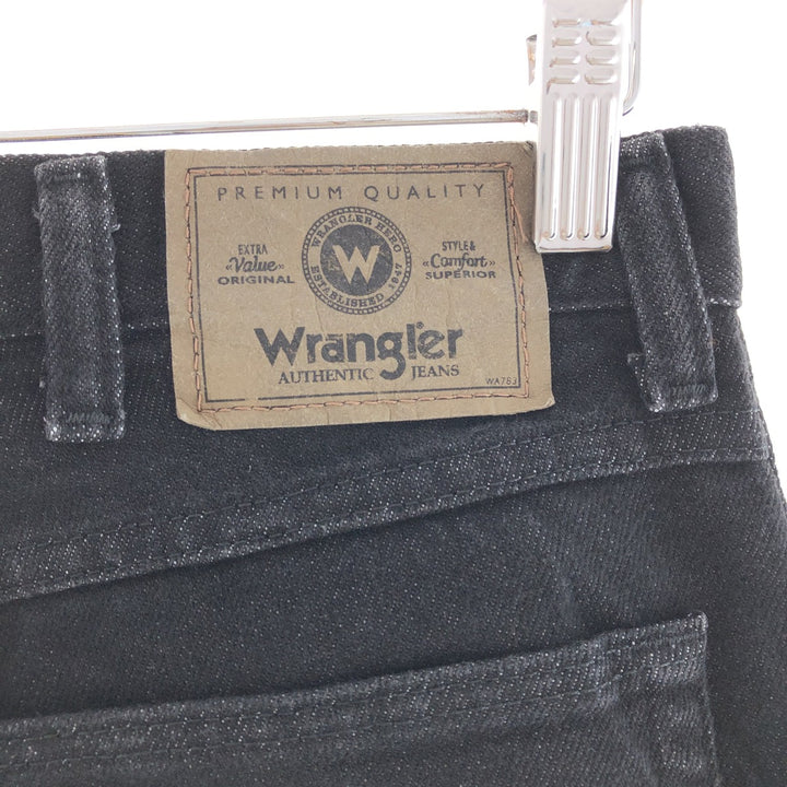 Wrangler Black Jeans Denim Pants Men's W35 /taa002261