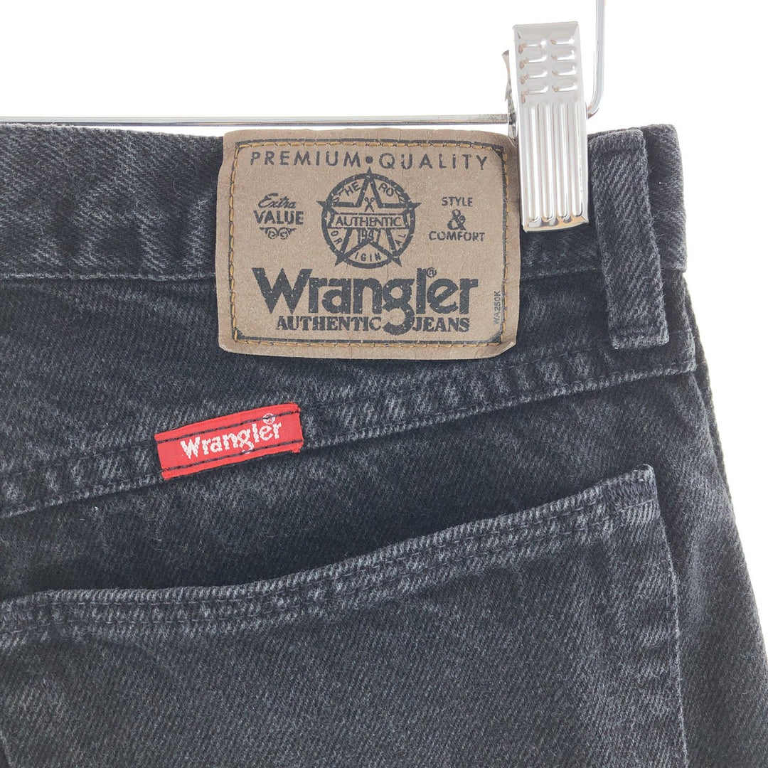 Wrangler Black Denim Pants for Men W31 / taa002296