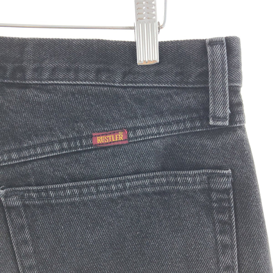 RUSTLER Black denim pants for men w33 /taa002297