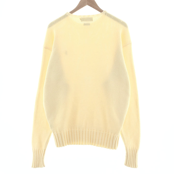 Ralph Lauren POLO by Ralph Lauren Cotton Knit Sweater Men's L /taa002322