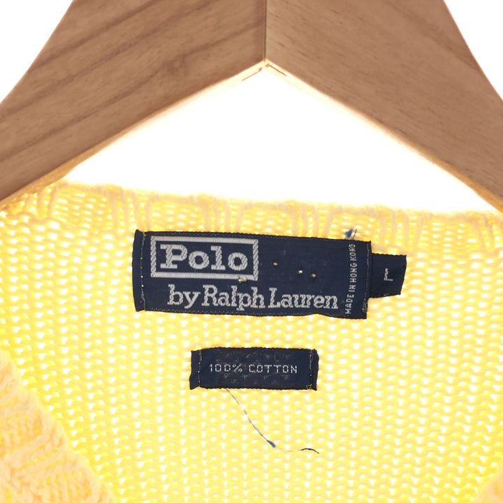 Ralph Lauren POLO by Ralph Lauren Cotton Knit Sweater Men's L /taa002322