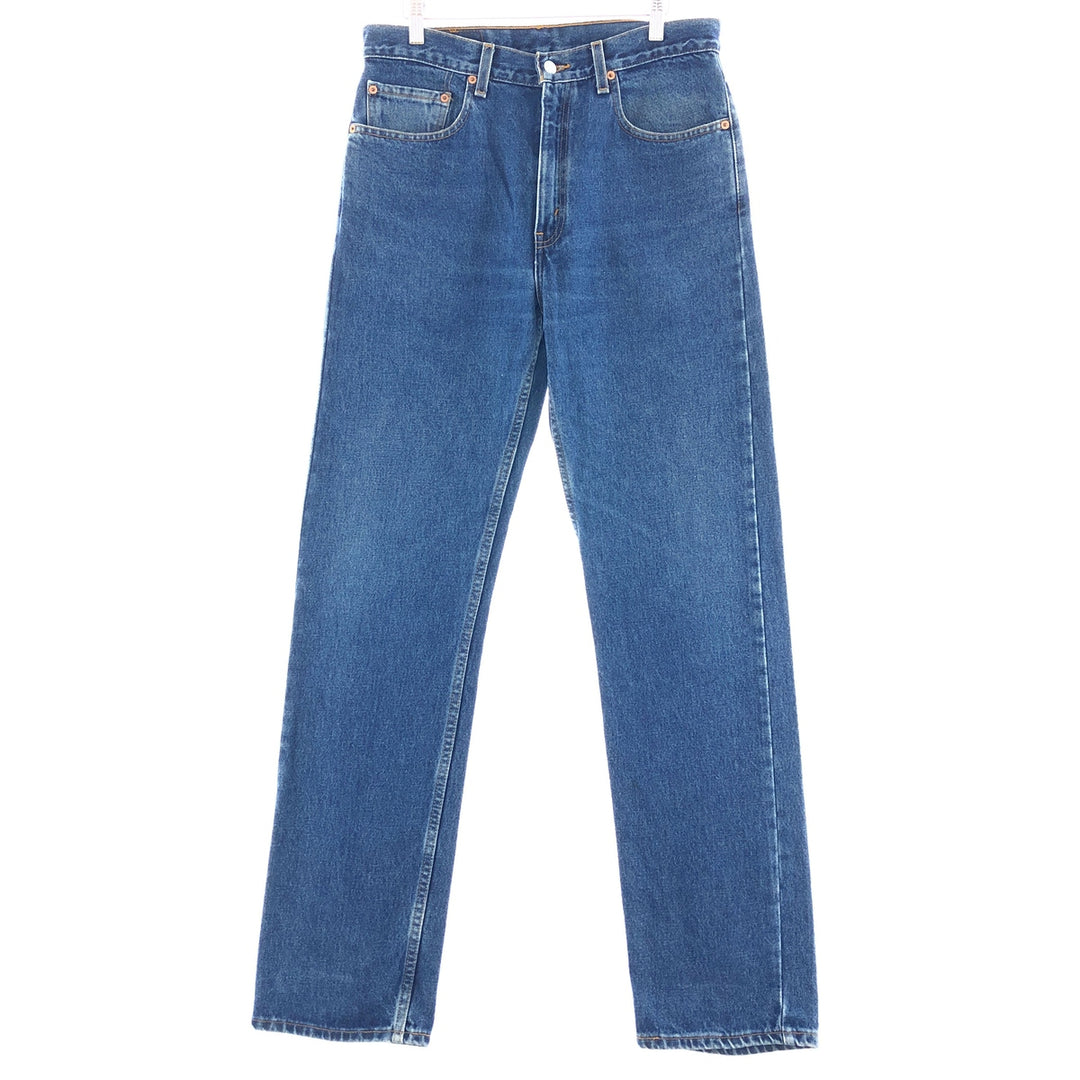 90'S Levi's 505 REGULAR FIT STRAIGHT LEG tapered jeans denim pants men's w33 vintage /taa002330