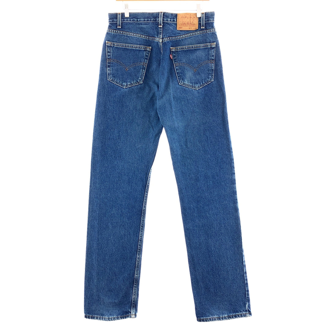 90'S Levi's 505 REGULAR FIT STRAIGHT LEG tapered jeans denim pants men's w33 vintage /taa002330