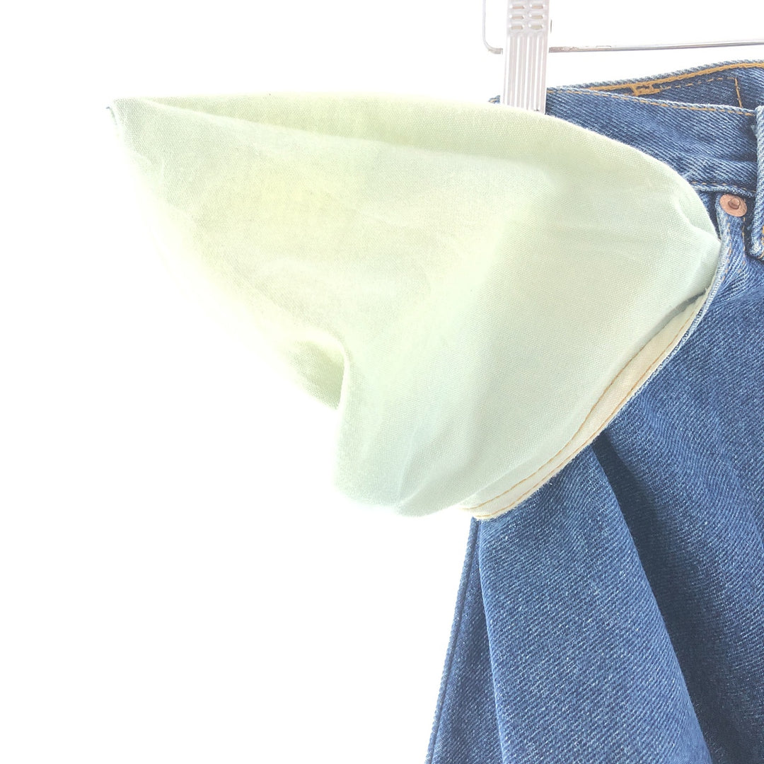 90'S Levi's 505 REGULAR FIT STRAIGHT LEG tapered jeans denim pants men's w33 vintage /taa002330