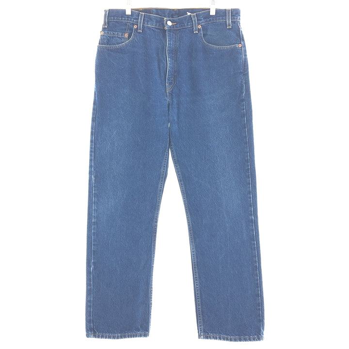 Levi's 505 REGULAR FIT STRAIGHT LEG tapered jeans denim pants men's w36 /taa002331