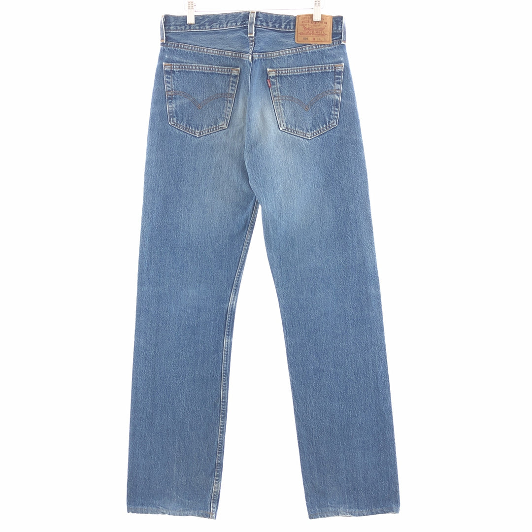 90'S Levi's 501 Jeans Straight Denim Pants Made in USA Men's W32 Vintage /taa002339