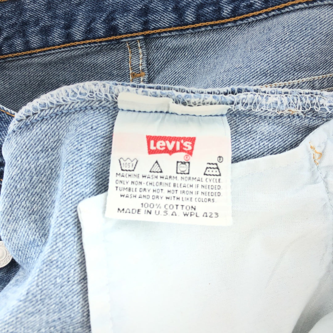 90'S Levi's 501 Jeans Straight Denim Pants Made in USA Men's W32 Vintage /taa002339
