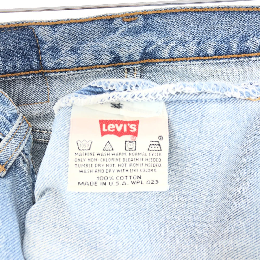 90'S Levi's 501 Jeans Straight Denim Pants Made in USA Women's L (w28) Vintage /taa002350