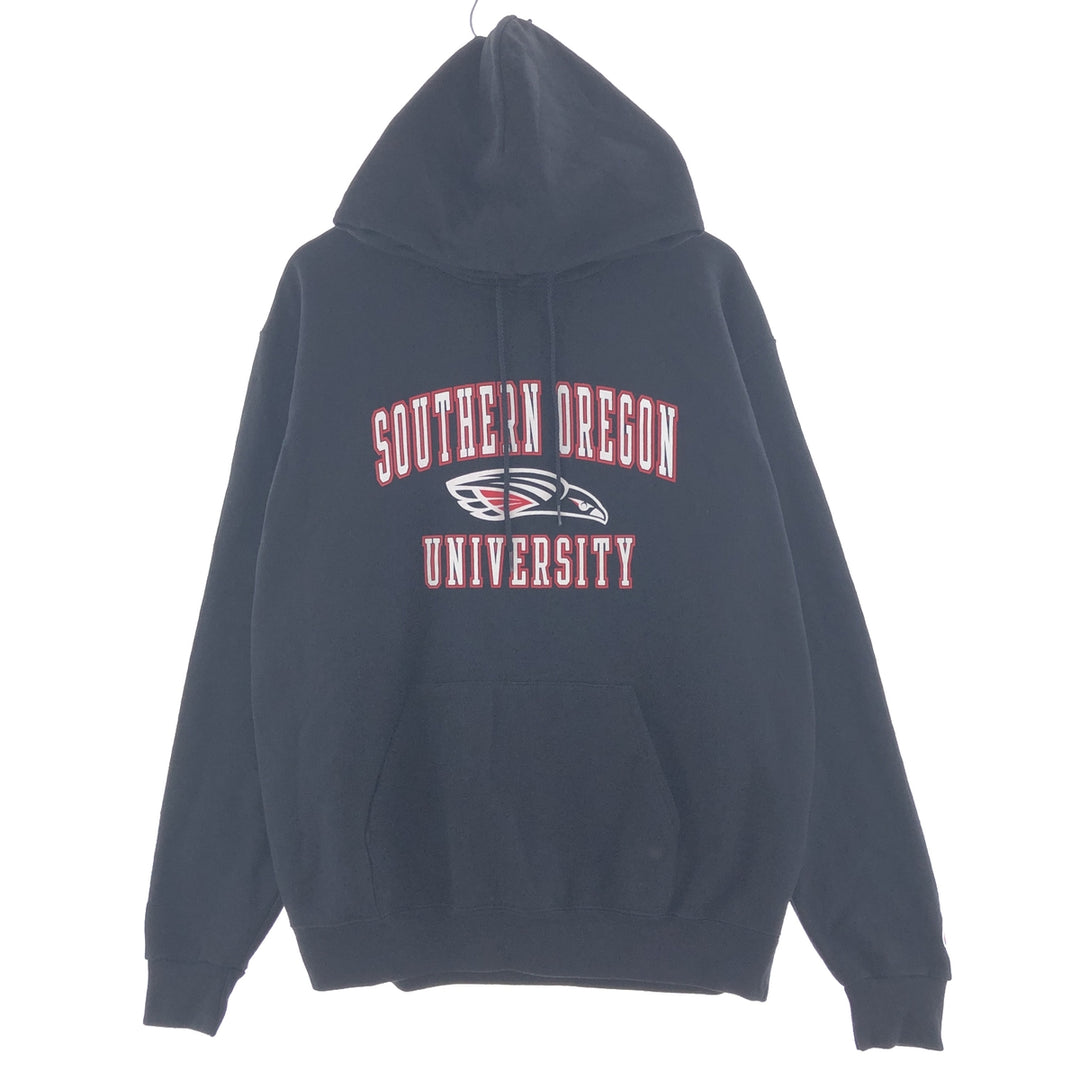 Champion SOUTHERN OREGON UNIVERSITY College Sweat Full Zip Hoodie Men's L /taa002369