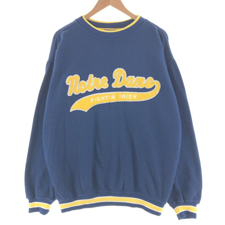 Starter Notre Dame Fighting Irish College Sweatshirt, Men's L /taa002372