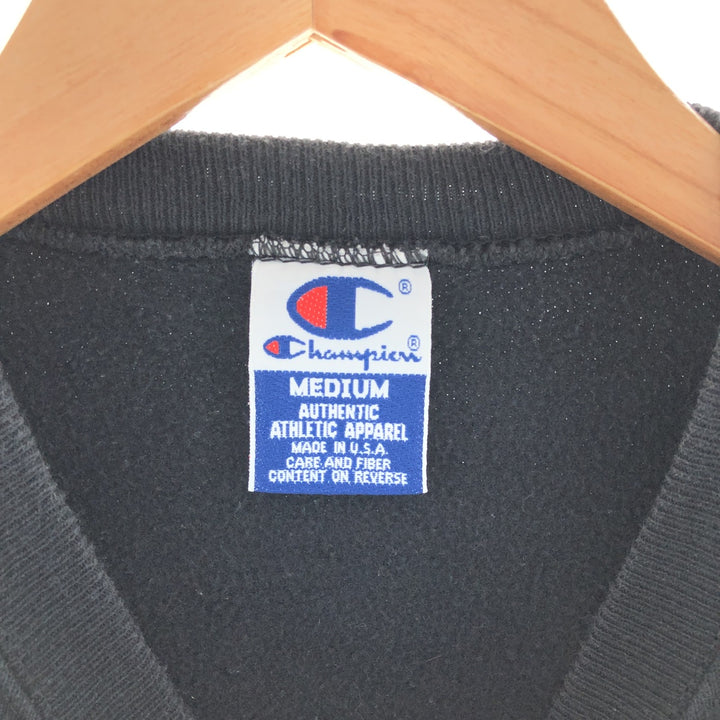 90'S Champion Logo Sweatshirt Made in USA Men's M Vintage /taa002402