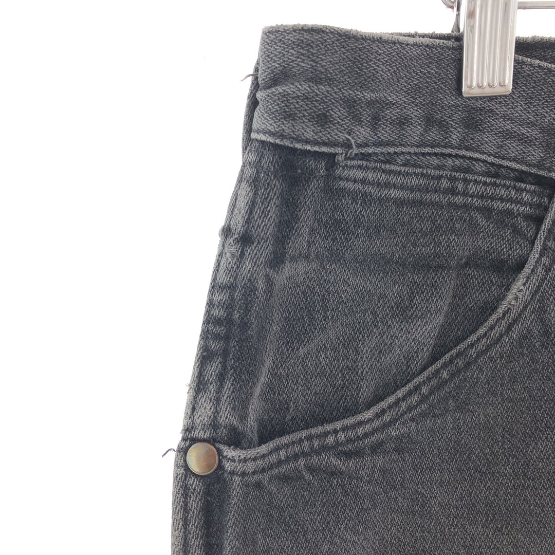 90'S Wrangler RELAXED FIT Black Denim Denim Pants Men's W36 Vintage /taa002444