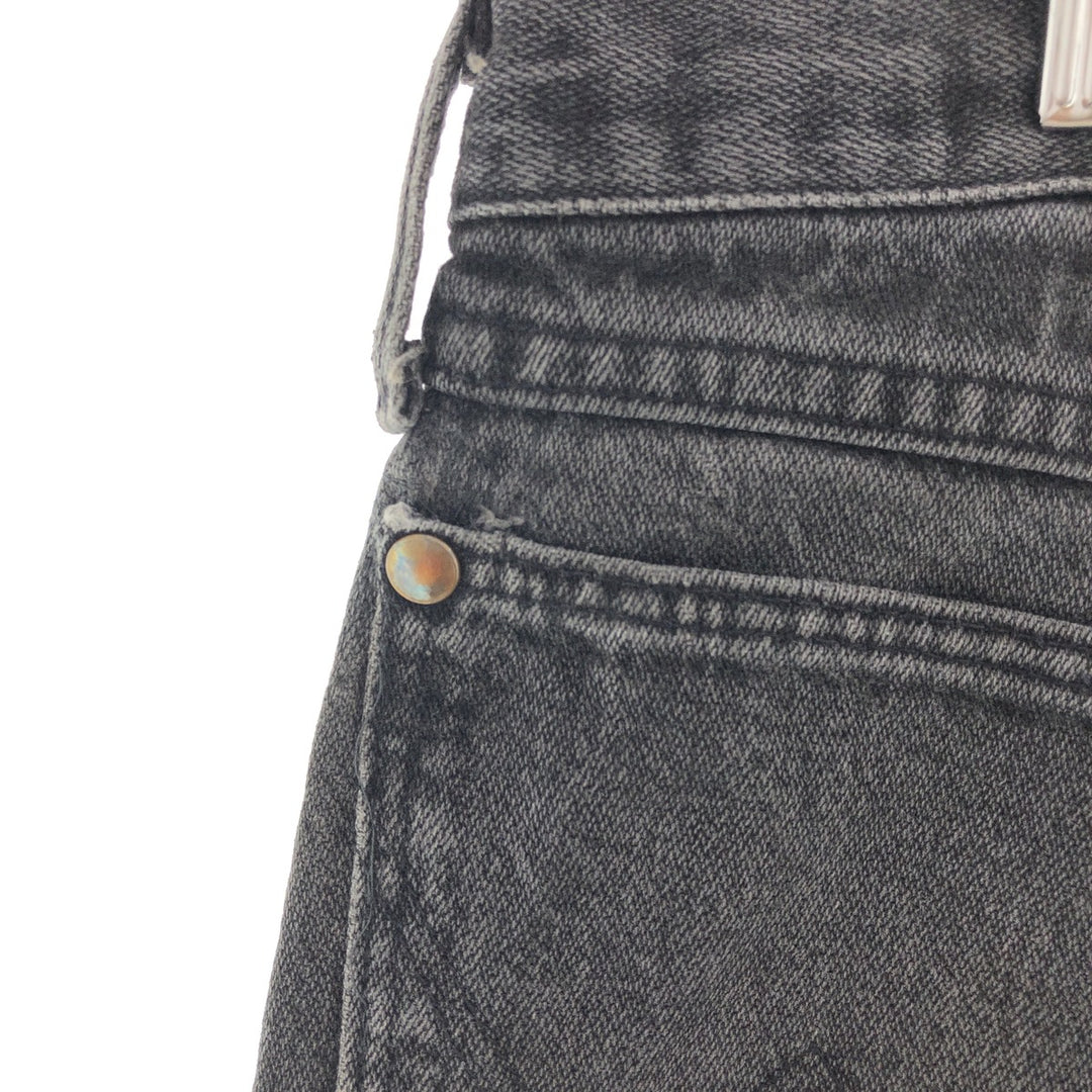 90'S Wrangler RELAXED FIT Black Denim Denim Pants Men's W36 Vintage /taa002444