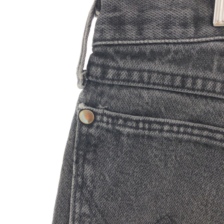 90'S Wrangler RELAXED FIT Black Denim Denim Pants Men's W36 Vintage /taa002444