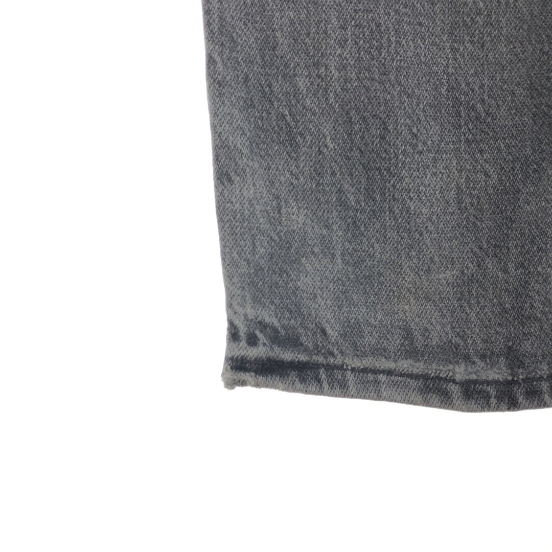 90'S Wrangler RELAXED FIT Black Denim Denim Pants Men's W36 Vintage /taa002444