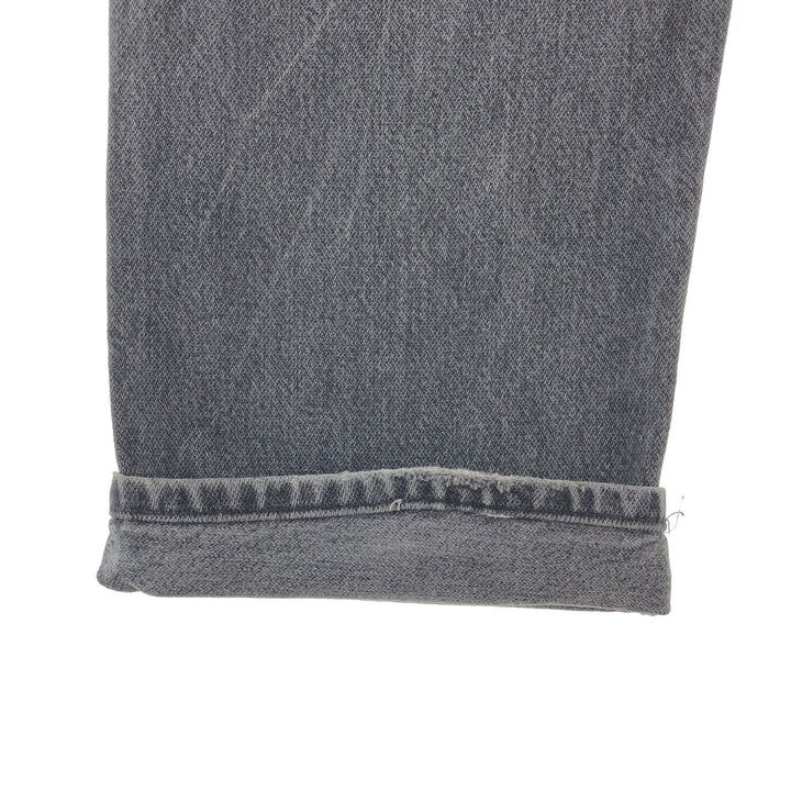 90'S Wrangler RELAXED FIT Black Denim Denim Pants Men's W36 Vintage /taa002444