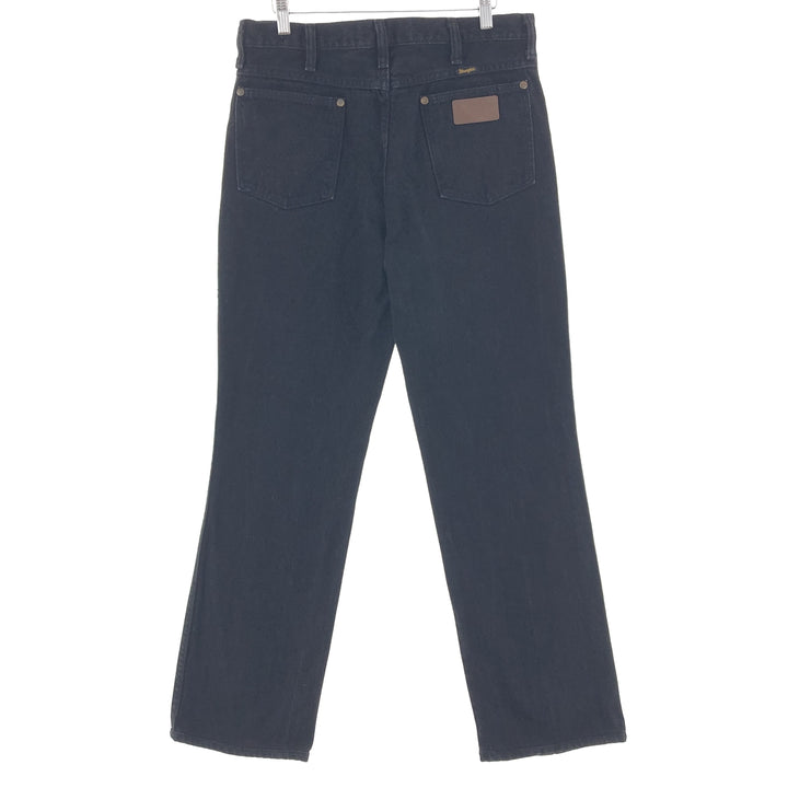 90'S Wrangler Black Denim Denim Pants Made in USA Men's W32 Vintage /taa002458