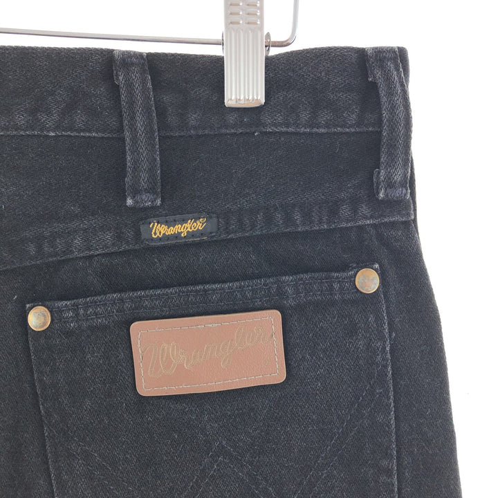 90'S Wrangler Black Denim Denim Pants Made in USA Men's W32 Vintage /taa002458