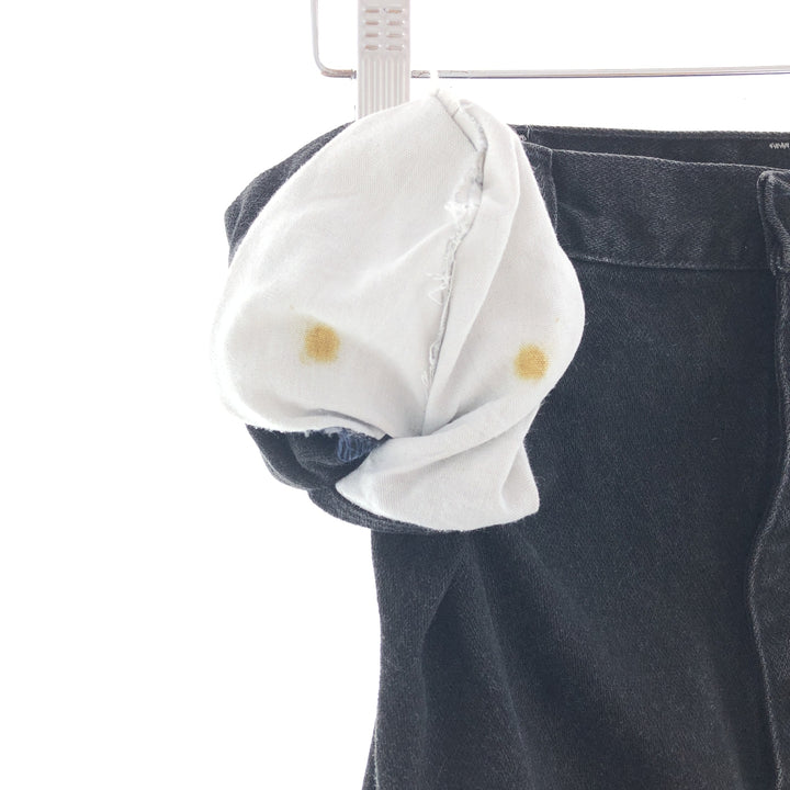 90'S Wrangler Black Denim Denim Pants Made in USA Men's W32 Vintage /taa002458