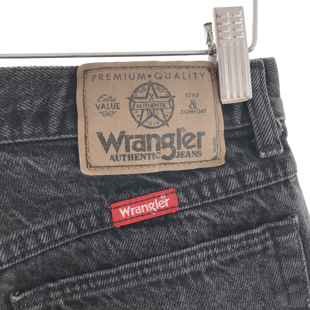 90'S Wrangler Black Denim Pants Made in USA Men's W31 Vintage /taa002475
