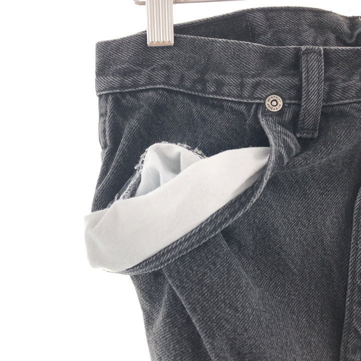 90'S Wrangler Black Denim Pants Made in USA Men's W31 Vintage /taa002475