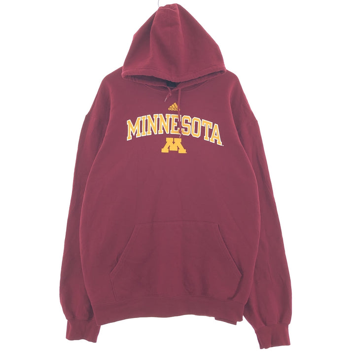 Adidas MINNESOTA, TWIN CITIES University of Minnesota College Sweatshirt Pullover Hoodie Men's XXL /taa002543