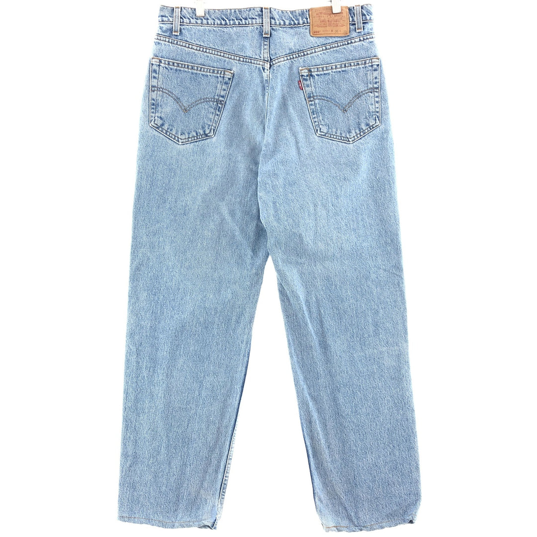 90'S Levi's 550 Relaxed Fit Tapered Denim Pants Men's W36 Vintage /taa002663