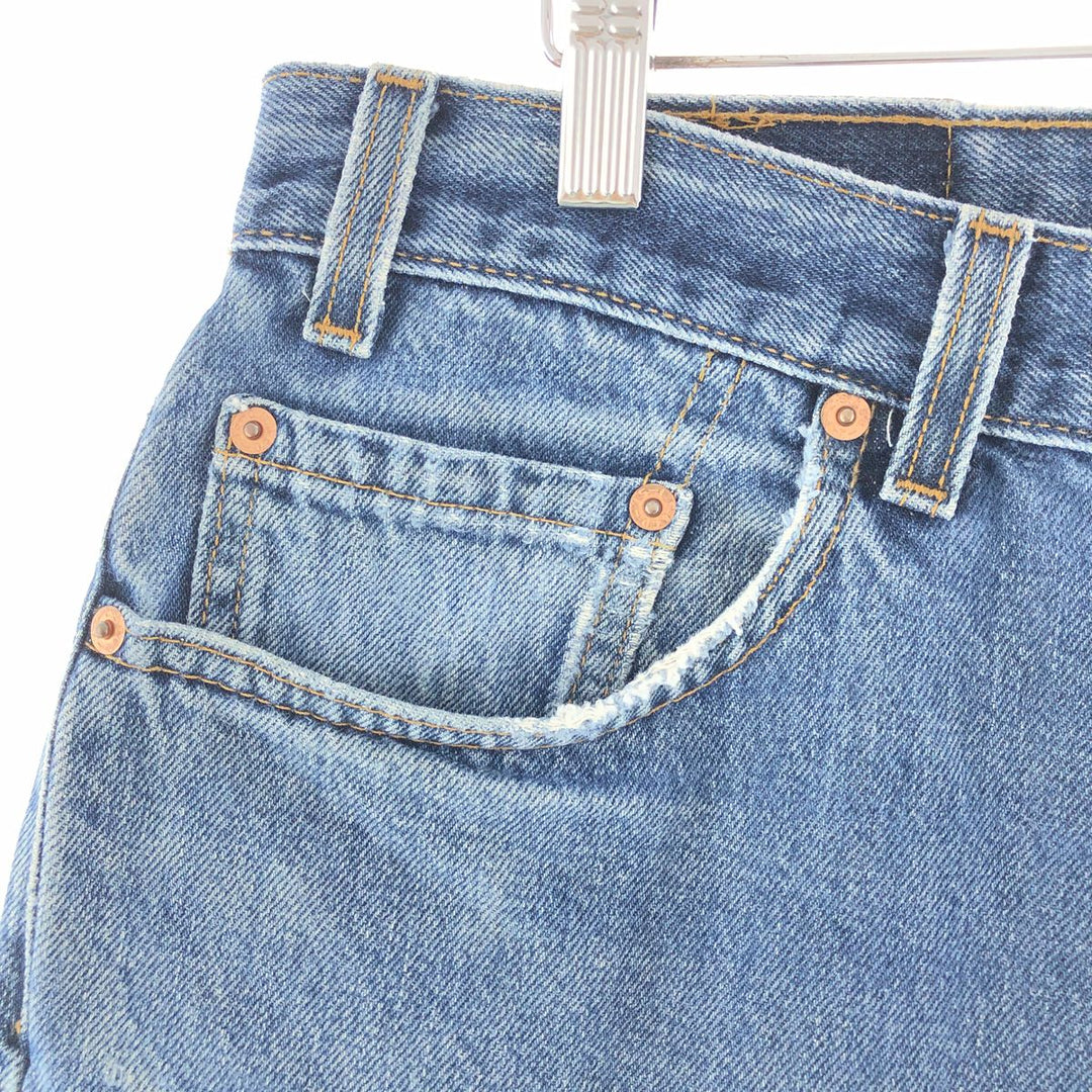 Levi's 505 REGULAR FIT STRAIGHT LEG tapered denim pants made in USA men's w36 /taa002734