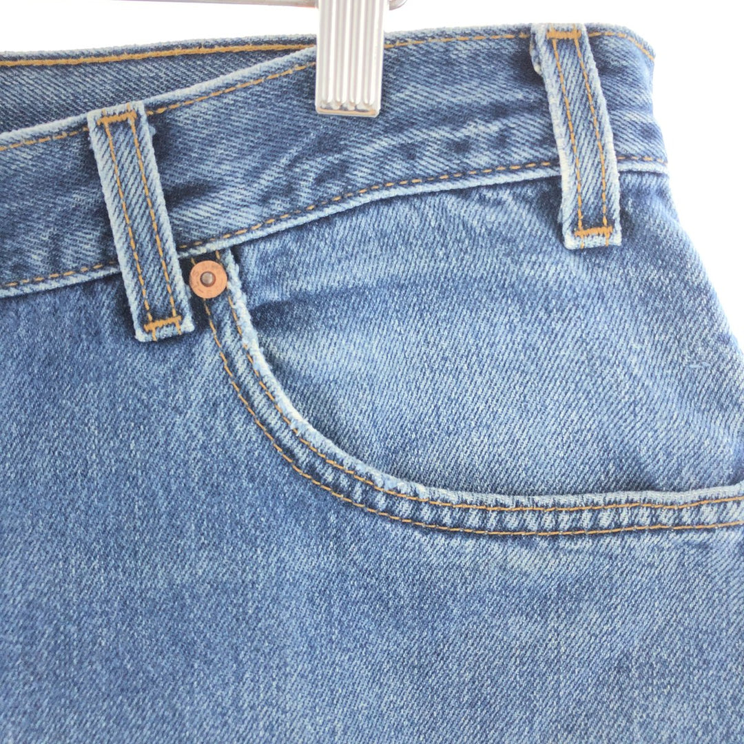 Levi's 505 REGULAR FIT STRAIGHT LEG tapered denim pants made in USA men's w36 /taa002734