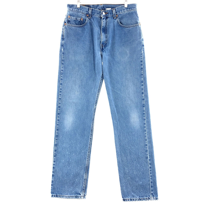 Levi's 505 REGULAR FIT STRAIGHT LEG tapered denim pants for men w34 /taa002735