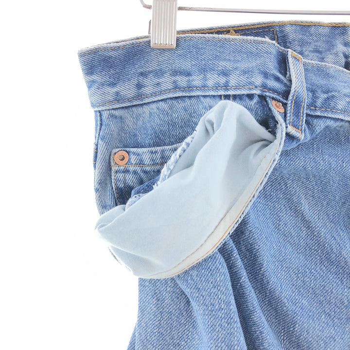 Levi's 505 REGULAR FIT STRAIGHT LEG tapered denim pants for men w34 /taa002735