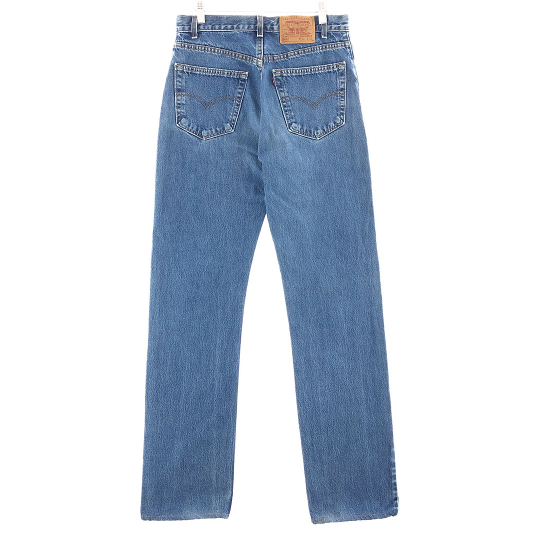 Levi's 505 REGULAR FIT tapered denim pants made in USA men's w32 /taa002738