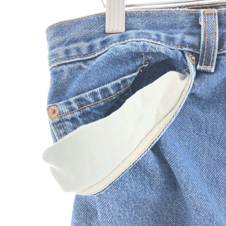 Levi's 505 REGULAR FIT tapered denim pants made in USA men's w32 /taa002738