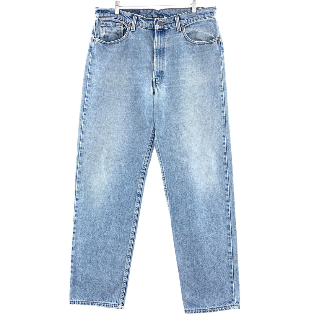 90'S Levi's 555 Relaxed Fit Straight Leg Denim Pants Made in USA Men's W36 Vintage /taa002745