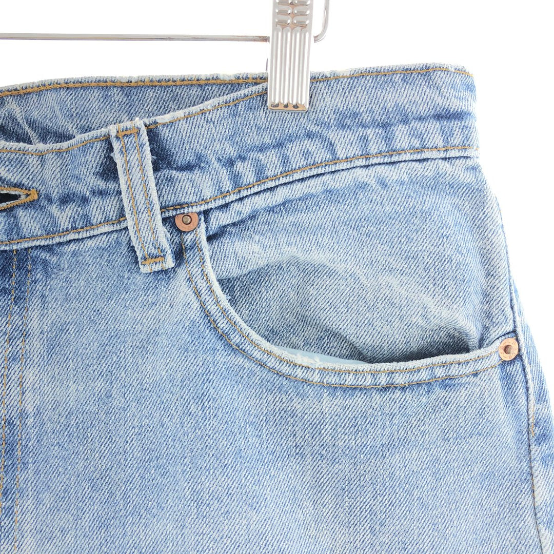 90'S Levi's 555 Relaxed Fit Straight Leg Denim Pants Made in USA Men's W36 Vintage /taa002745